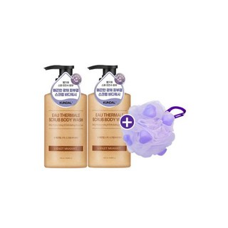 오떼르말 스파 스크럽 바디워시 바이올렛뮤게 500ml 2개+샤워볼 증정 쿤달