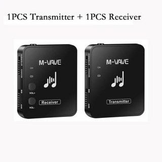 휴대용모니터 블루투스모니터 Cuvave-2.4G 무선 송신기 수신기 이어폰 모니터 볼륨 조절 가능 라이브 전문, [01] 1TR  1RE, 01 1TR  1RE, 1개