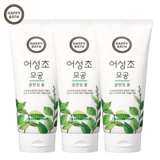 도브 핑크 뷰티 비누바 90g - 12개 묶음 클렌징/필링 17 해피바스 어성초 모공 클렌징폼, 200g, 3개