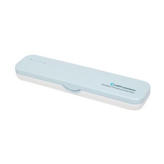 크린챔버 UV-C LED DK-900 BAT+USB충전겸용 휴대용칫솔살균기 (국내제조), 블루