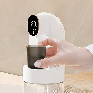집똑똑이 스마트 가글디스펜서 벽걸이 스탠드 겸용 SL-01, 화이트