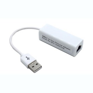 티테크 USB2.0 to 유선 랜카드/T-LAN20C/이더넷 컨터버/리얼텍 RTL8152B 칩셋 사용/RJ45 8P8C/자동 설치/랜포트 생성, 1개
