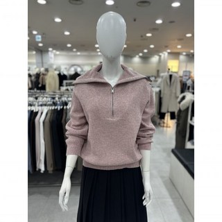 리스트 세일러 카라 집업니트