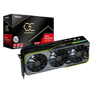 ASRock 그래픽 보드 RX 6900 XT OCF 16G AMD Radeon RX6900 XT 탑재 GDDR6 16GB 비디오 카드 [국내 정규 대리점품]