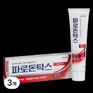 파로돈탁스 클래식 검케어 치약, 100g, 3개_최고급 소재로 만든 파로 돈탁스