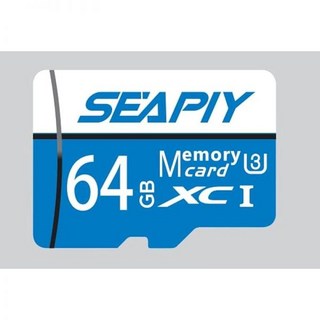 TF 메모리 카드 64G 플래시 A1 U3 Class10 V30 고속, 1개
