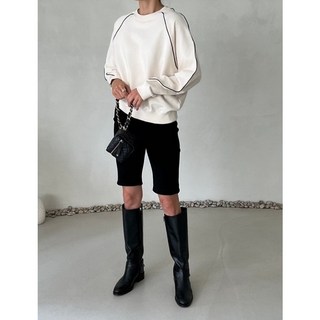 바이커팬츠 5부 쫀쫀바지 마법바지 프리사이즈 임산부바지 상품 이미지