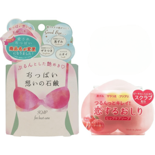 [세트]사랑하는 엉덩이 힙케어 비누 80g + 사랑하는 가슴 비누 70g, 1세트