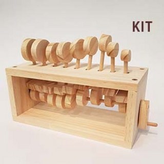 우드라이크 목공 DIY 무동력 움직이는 오토마타 만들기 체험 재료