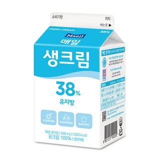 매일 생크림 38% 유지방