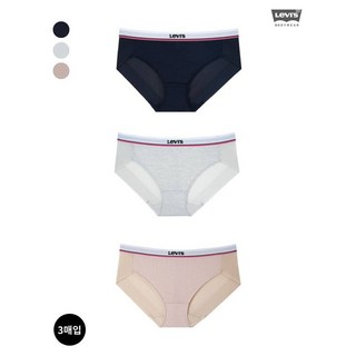 리바이스 바디웨어 메쉬 투라인 헴팬티 3매입 LOWPA405 BE