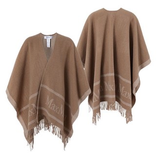 막스마라 2424736051600 002 HILDE 힐데 프린지 판초 여성 케이프 타임메카