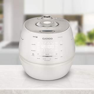 쿠쿠 10인용 올스텐 내솥 IH 전기압력밥솥, 그레이스 화이트, CRP-CHAS109FWM
