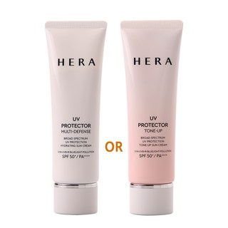 (방판/정품) 헤라 유브이 프로텍터 50ml/SPF50＋ 택1 _FM, 유브이 프로텍터 멀티디펜스 50ml, 50ml, 1개