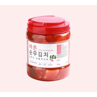 MBC맛집 강화 바른 순무김치 1.6kg 간편김치 2개 상품 이미지