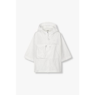 STUDIO TOMBOY 후디 반팔 점퍼 - 블랙