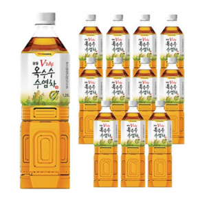 광동 V라인 옥수수 수염차, 1.25L, 60개