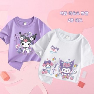 GOYES 산리오 쿠로미 티셔츠