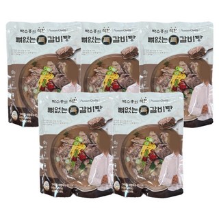 [NEW]2025년 업그레이드 박수홍 뼈없는 특 갈비탕 900g, 5개