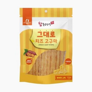 아기 어르신 강아지용 쫀득한 스틱 간식 연어, 1개
