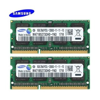 삼성 16GB 2x8GB DDR3L 1600MHz PC3L-12800S SO-DIMM 노트북 메모리 1.35V 8G 미국 911339, 2개