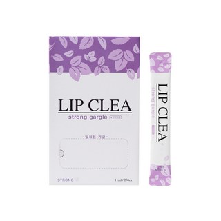 LIP CLEA 립클레아 일회용 휴대용 스틱가글 스트롱, 100개, 11ml