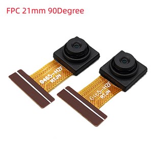 PC 미니 웹캠용 HD 스마트폰 카메라 모듈 왜곡 없는 렌즈 5MP 2K Dvp FPC 길이 50mm Ov5640 CMOS 120 도 광각, 01 90Deg 21MM OV5640