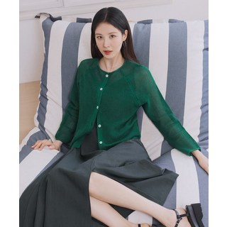 더엣지 THEATG 3PACK 25SS 크로셰 가디건