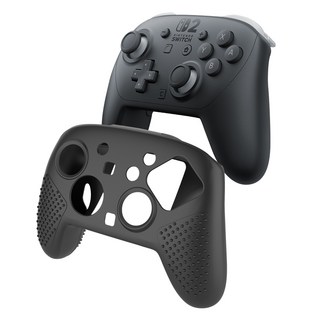 스페이스쉴드 닌텐도 스위치 2 Pro 컨트롤러 호환 프로콘 2 엠보 그립 실리콘 커버