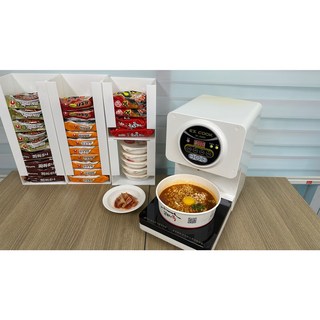 한강라면 라면조리기 IH5000 사용 모습