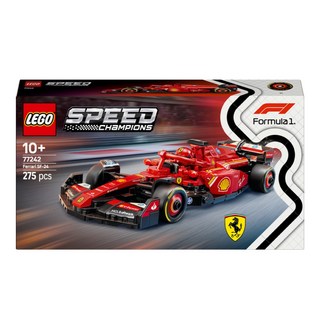 레고 77242 스피드 챔피언 Ferrari SF 24 F1 레이스 카, 혼합색상, 1개