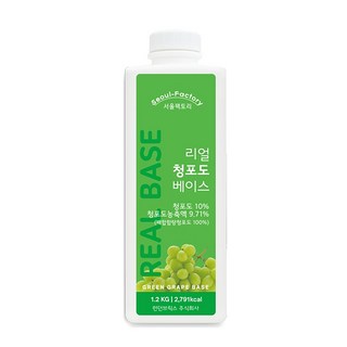 서울팩토리 리얼 청포도 베이스 1.2kg, 1개