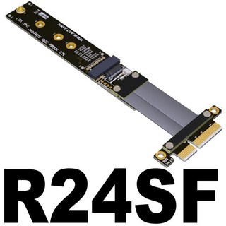 PCIe 4x 확장 케이블 M.2 NVMe SSD 어댑터 카드는 3.0 전속 32Gbps/64Gbps를 지원합니다., 03 R24SF, 01 30cm, 1개