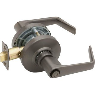Schlage AL40S SAT 613 시리즈 AL 2등급 원통 잠금 프라이버시 기능 키리스 새턴 오일 러빙 브론즈 마감