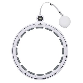 하디로어 스마트 훌라후프 1개 화이트 + 그레이 1100g 상품 이미지