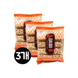 전통의 맛 쌀강정 80g 3봉 과자간식뻥튀기전병 snack, 3개