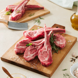 양갈비 양고기 프랜치랙 프렌치렉 프렌치랙 스테이크 캠핑음식 숄더랙350G1kg, 양갈비  1kg