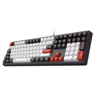 앱코 저소음 풀배열 멤브레인 108키 키보드