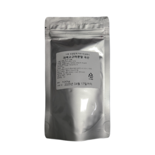 국산 자색고구마 분말 100g, 1개 국산 자색고구마 분말 100g, 1개