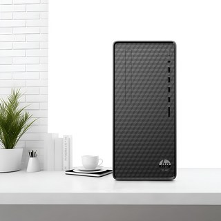 HP 데스크탑 M01-F4001KR 미들타워 PC 14세대 인텔 코어 i3 16GB 512GB 정품 Win11 홈 / 학생용 사무용 업무용 컴퓨터, WIN11 Home, 블랙