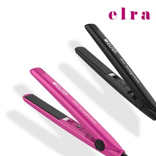 엘라 휴대용 190도 급속 발열 미니 고데기 EMS-7112, 핑크