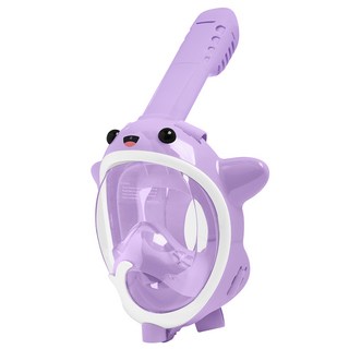 루다 상어 유아 스노쿨링마스크 어린이 KC인증제품, 물총 원터치버클형 라벤더 스노쿨링유아 루다 상어 유아 스노쿨링마스크 어린이 KC인증제품, 물총 원터치버클형 라벤더 스노쿨링유아