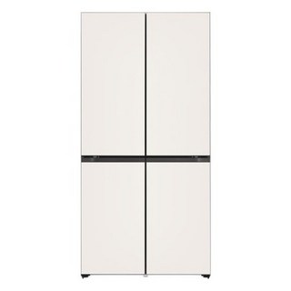 LG 전자 디오스 오브제 610L 4도어 빌트인 냉장고 글라스 M623GBB042S