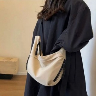 반달 가방 하프문 크로스백 슬림 숄더 메신저 슬링백 힙색 남녀공용
