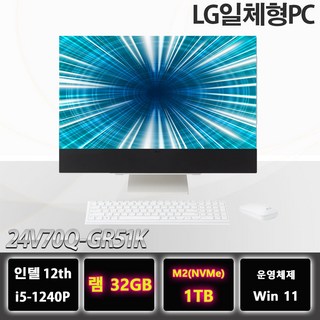 LG 24인치 일체형PC