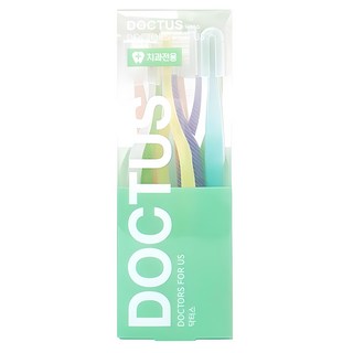 DOCTUS 교정 V컷 슬림 미세모 칫솔 랜덤발송, 12개입, 1개