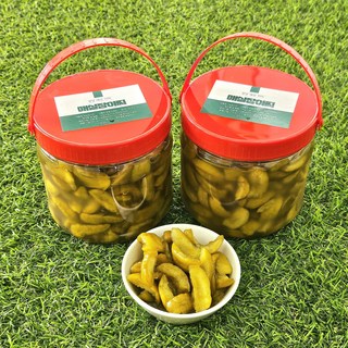 새콤달콤 아삭한 광양 매실 절임 장아찌 매실장아찌, 1kg, 1개
