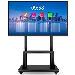85인치전자칠판 학원 학교 스탠드형 스마트 터치 LCD, 상세 페이지 참고, 85인치안드로이드4K블랙모델
