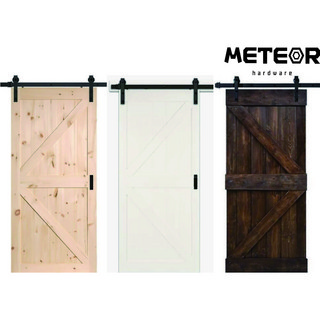 [METEOR] 슬라이딩 소나무 원목 목문, 기본형, 2130x950mm, 1개 공장문슬라이딩