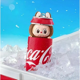 POP MART x Coca-Cola LABUBU 라텍스 피겨 15.5cm 특별 초청 귀빈 세트, 고품질 선물 디자인